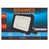 Прожектор светодиодный Brawex, 30 Вт., (Холодный белый свет), П-01