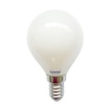Лампа светодиодная филаментная General (шарик матовый) 7Вт., Холодный белый свет, цоколь Е14, 649967